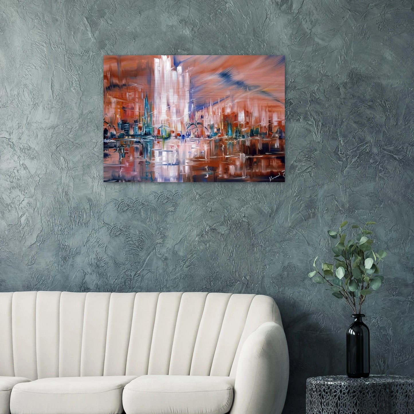 Untitled - 1978 - Konrad Zuse Brushed Aluminum Print - 70x100 cm / 28x40 inches | Konrad Zuse Aluminum Print | Konrad Zuse Prints