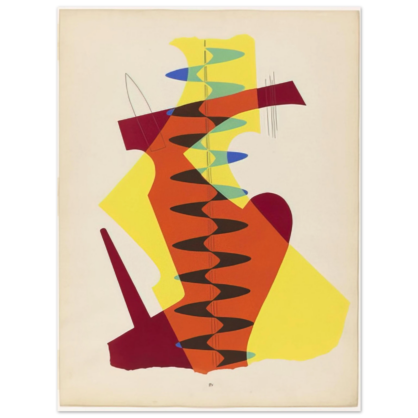 Man Ray - THE MEETING FROM THE PORTFOLIO REVOLVING DOORS 1926 Fine Art Poster - Default Title
