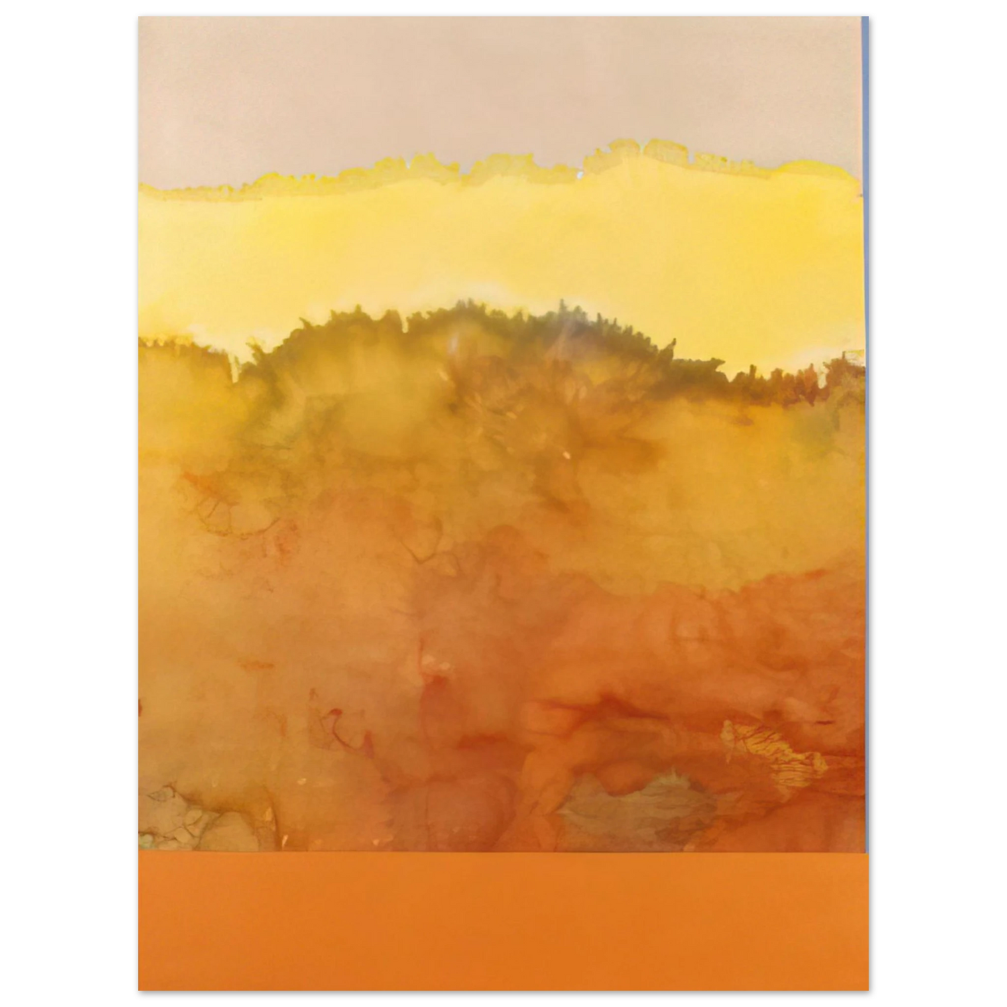 Ronnie Landfield - Sandman and the Angel - 1979 Fine Art Poster - Default Title