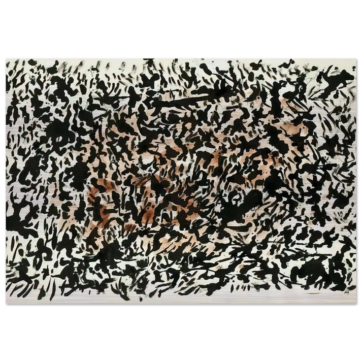 Untitled - 1979 - Henri Michaux Brushed Aluminum Print - 70x100 cm / 28x40 inches | Henri Michaux Aluminum Print | Henri Michaux Prints