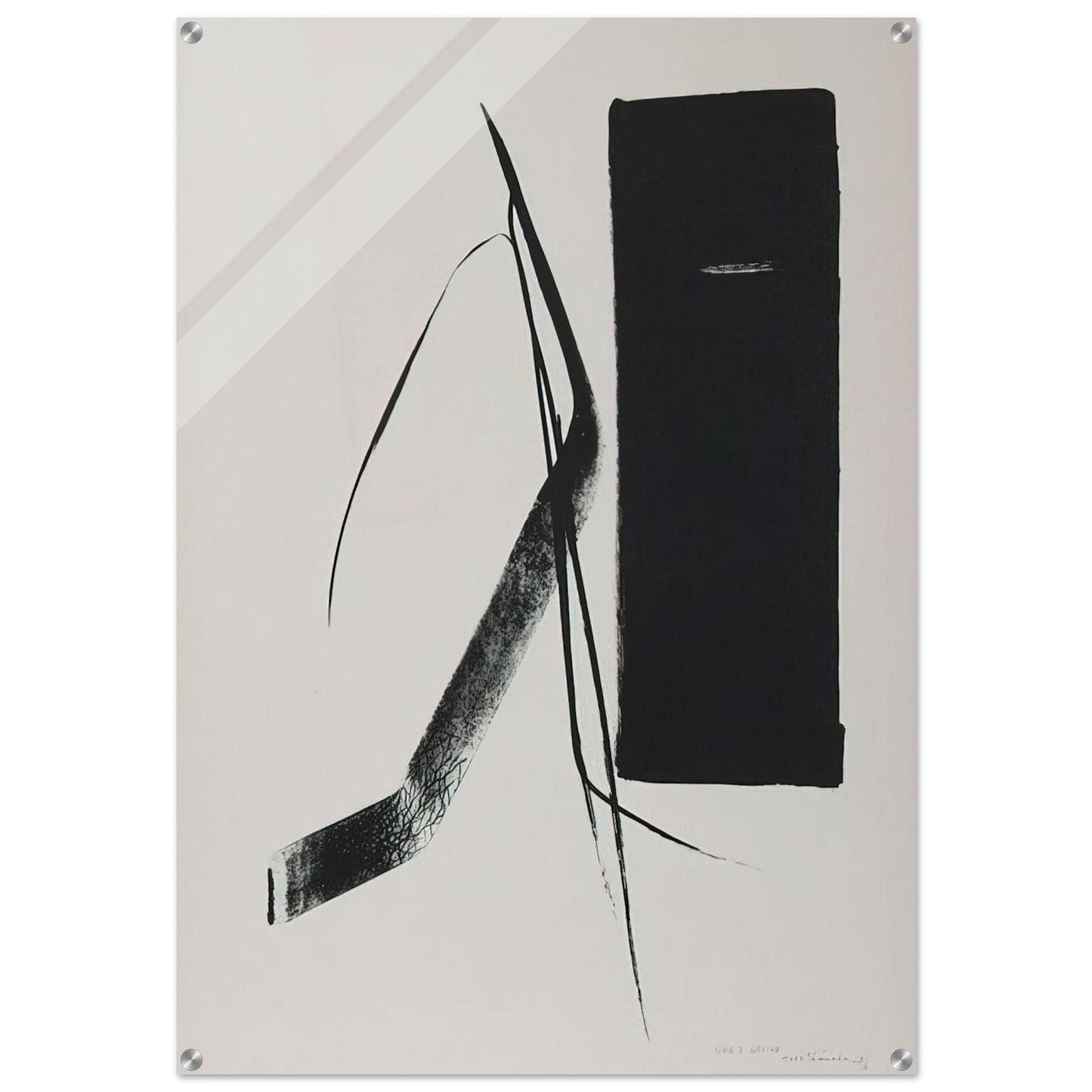 One's Native - 1984 - Toko Shinoda Acrylic Print - 70x100 cm / 28x40″ inches | Toko Shinoda Wall Art | Toko Shinoda Prints