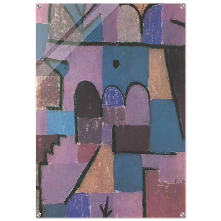 ORIENTAL GARDEN 1939 - Paul Klee Acrylic Print - 70x100 cm / 28x40″ inches | Paul Klee Wall Art | Paul Klee Prints