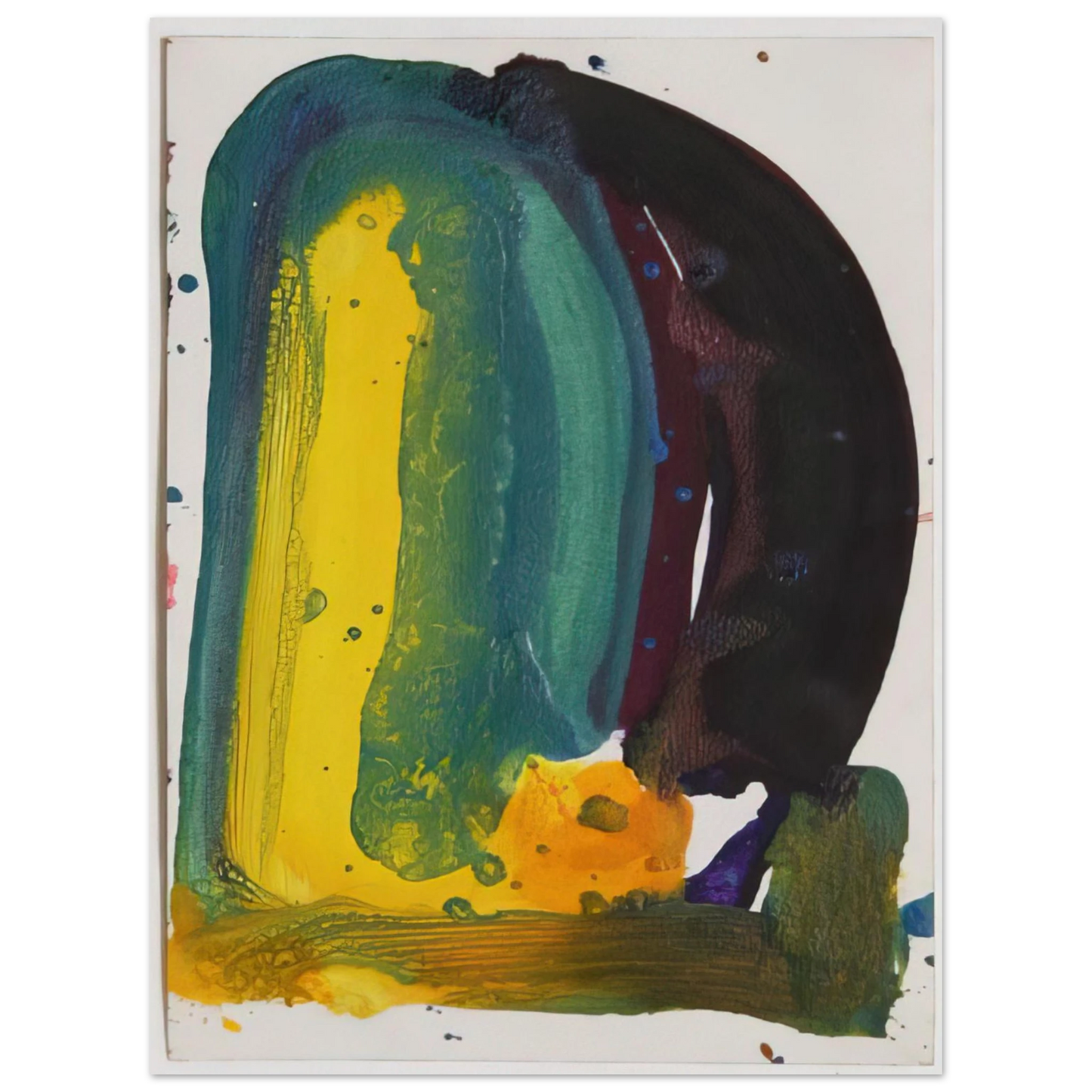 Sam Francis - Sculpture Drawing, SF64-571 Fine Art Poster - Default Title