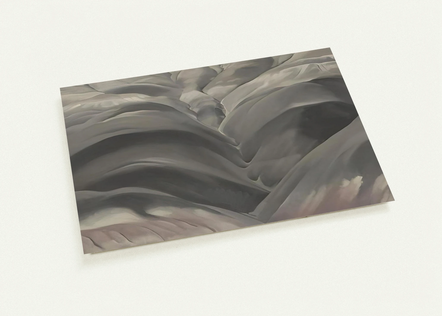 Black Place I By Georgia O'Keeffe Pack of 10 Post Cards | Georgia O'Keeffe Post Cards | A6 (10.5 x 14.8 cm) - 4.1 x 5.8 inches