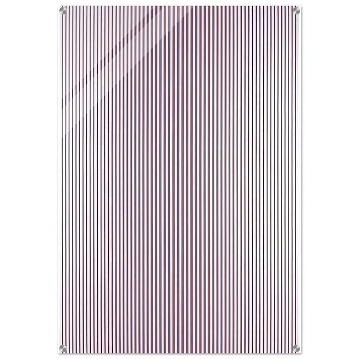 CHANT 2 1967 - Bridget Riley Acrylic Print - 70x100 cm / 28x40″ inches