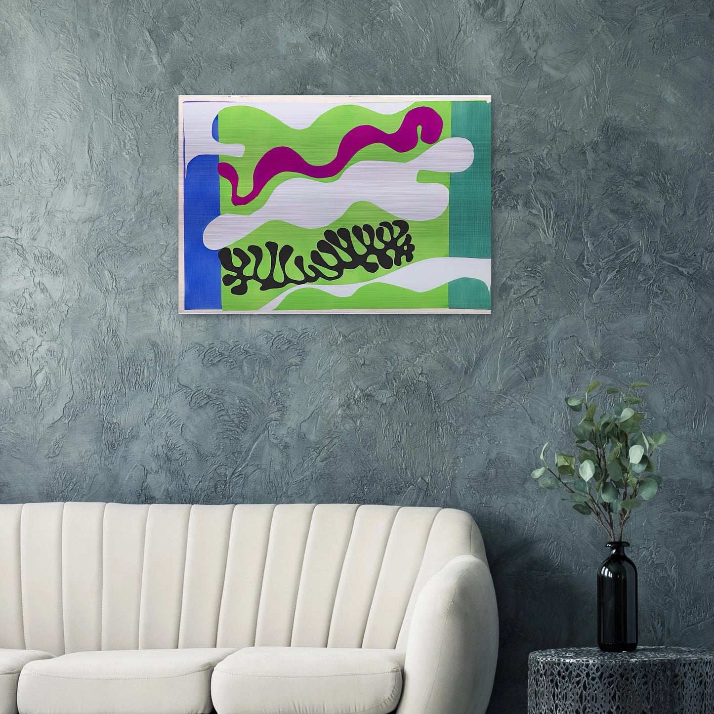 THE LAGOON 1947 - Henri Matisse Brushed Aluminum Print - 70x100 cm / 28x40 inches | Henri Matisse Aluminum Print | Henri Matisse Prints
