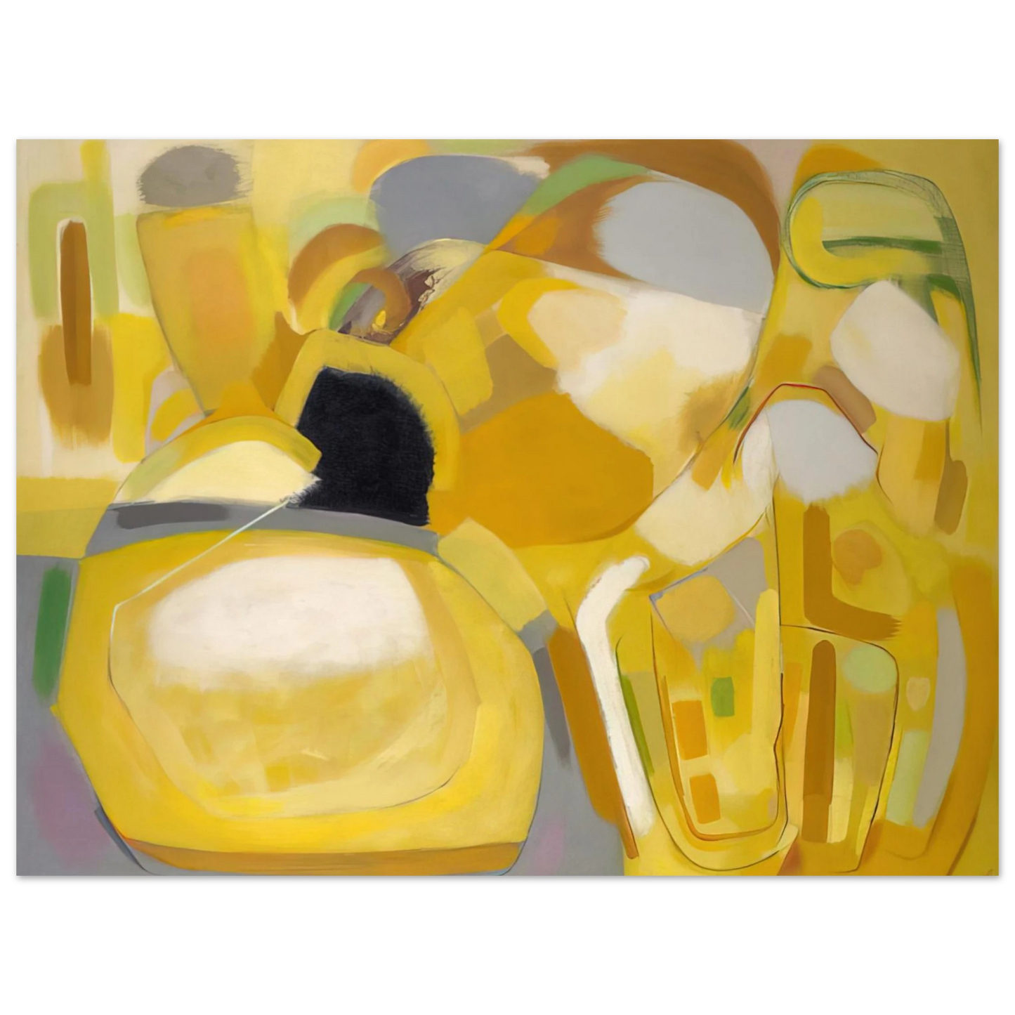 John Ferren - Desert Landscape - 1951 Fine Art Poster - Default Title