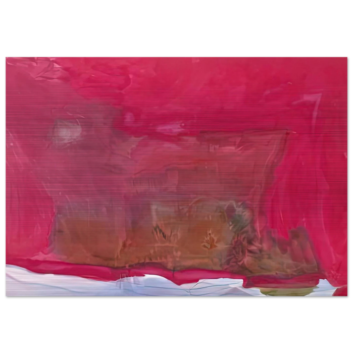 Renaissance, 1971- - Helen Frankenthaler Brushed Aluminum Print - 70x100 cm / 28x40 inches | Helen Frankenthaler Aluminum Print | Helen Frankenthaler Prints