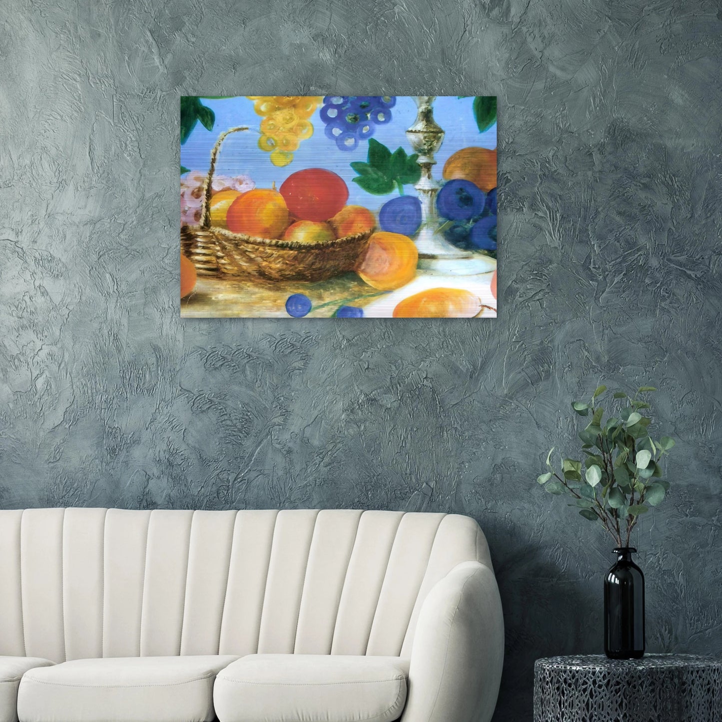 Still Life - Tarsila do Amaral Brushed Aluminum Print - 70x100 cm / 28x40 inches | Tarsila do Amaral Aluminum Print | Tarsila do Amaral Prints