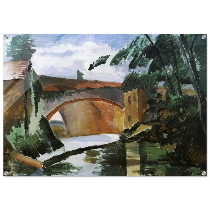 THE RIVER 1912 - Andre Derain Acrylic Print - 70x100 cm / 28x40″ inches | Andre Derain Wall Art | Andre Derain Prints