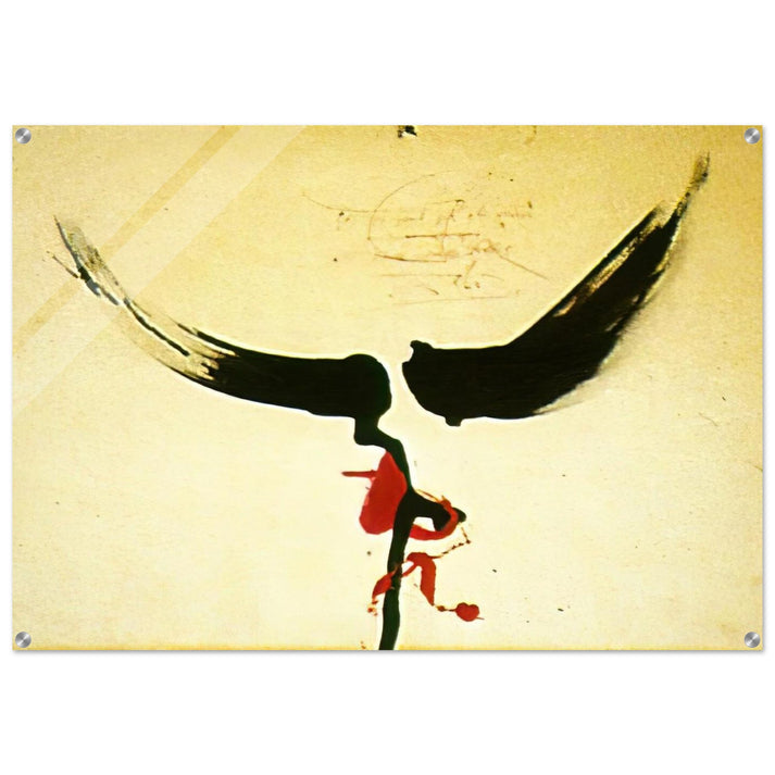 DALI S MOUSTACHE - Salvador Dali Acrylic Print - 70x100 cm / 28x40″ inches