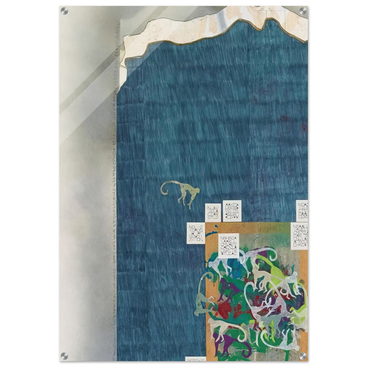 UNTITLED - Alighiero Boetti Acrylic Print - 70x100 cm / 28x40″ inches