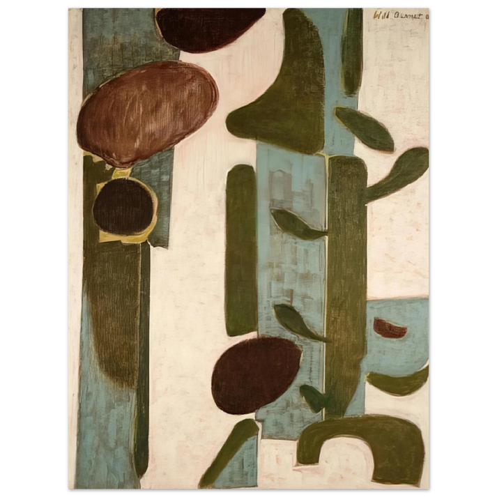 Will Barnet - Call It Winter - 2003 United States 75x100 cm / 30x40inches Fine Art Poster