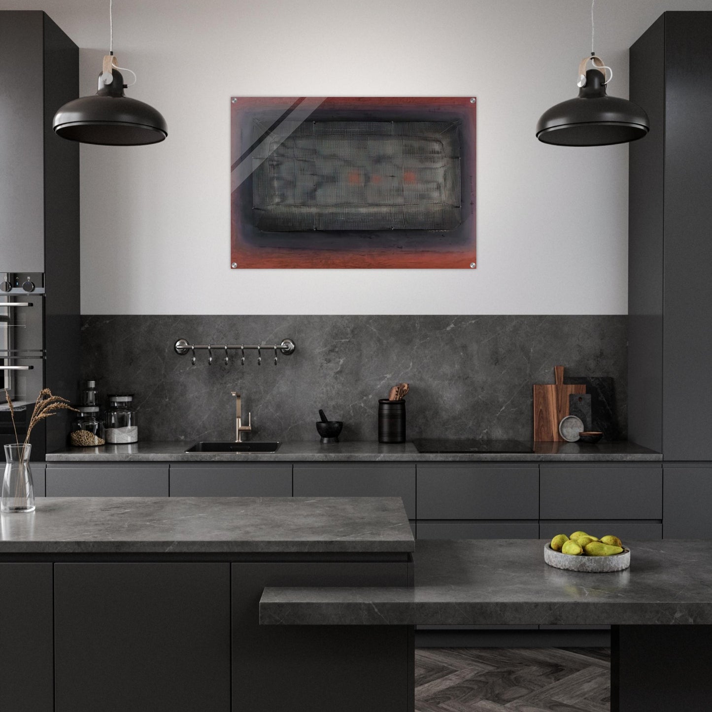 Espejismo - Art Informel - Manuel Rivera Acrylic Print - 70x100 cm / 28x40″ inches | Manuel Rivera Wall Art | Manuel Rivera Prints