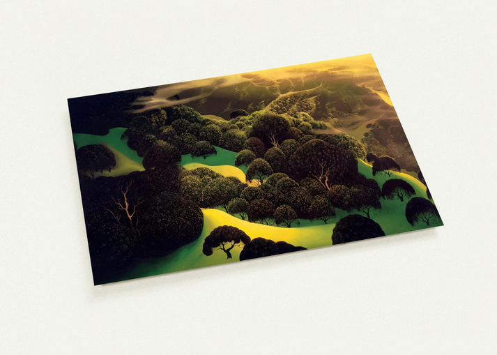 Deep Wilderness By Eyvind Earle Pack of 10 Post Cards | Eyvind Earle Post Cards | A6 (10.5 x 14.8 cm) - 4.1 x 5.8 inches