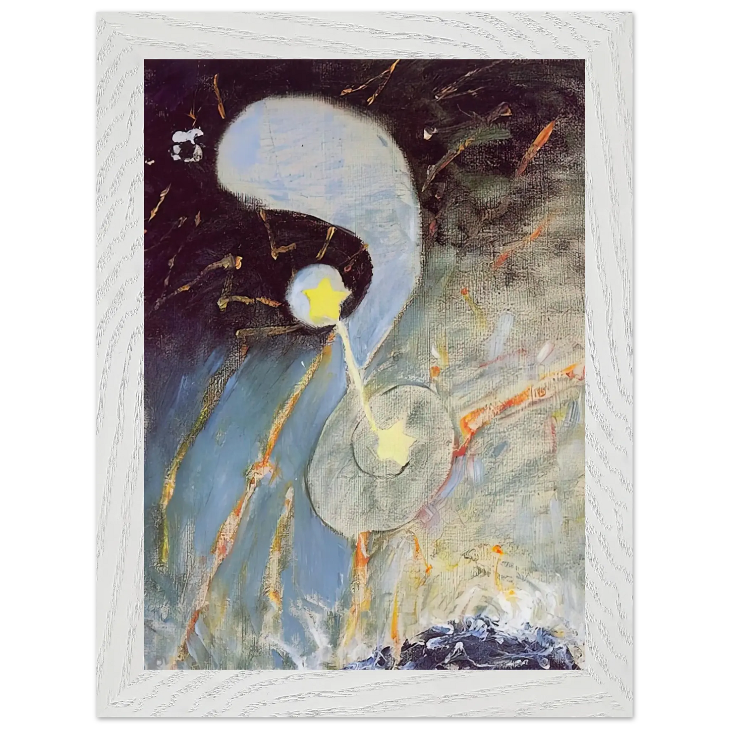 Hilma af Klint - CHAOS NR 2 1906 Wall art - 20x25 cm / 8x10 Inches - Fine Art Poster - -