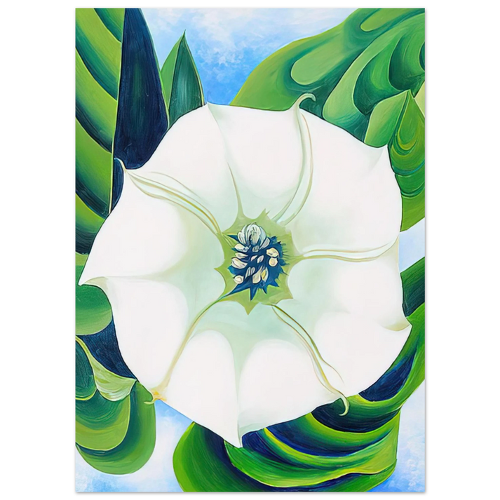 Georgia O'Keeffe - Jimson Weed Fine Art Poster