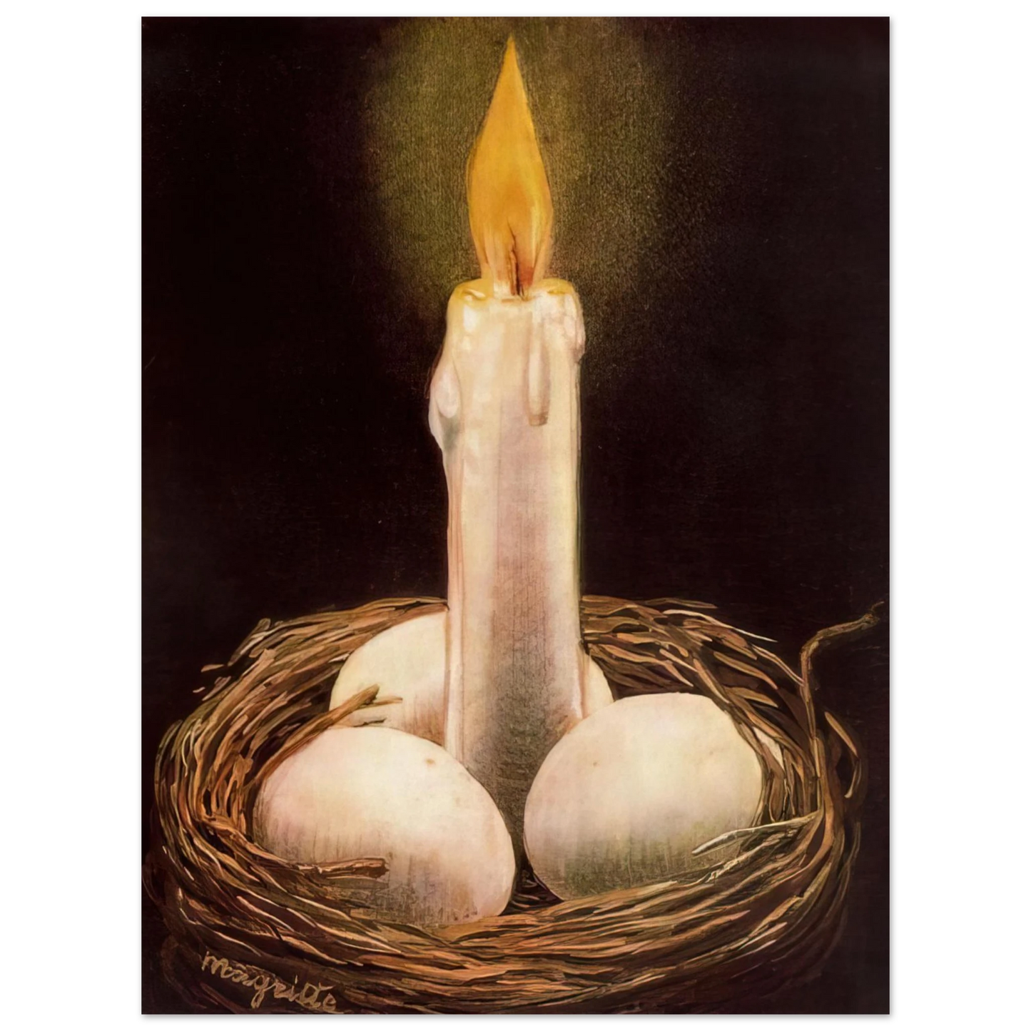 Rene Magritte - THE IMAGINATIVE FACULTY 1948 Fine Art Poster - Default Title