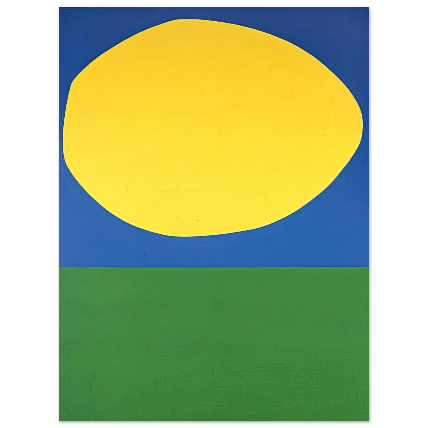 Ellsworth Kelly - High Yellow Fine Art Poster - Default Title