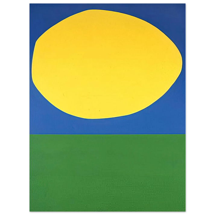 Ellsworth Kelly - High Yellow 75x100 cm / 30x40inches Fine Art Poster