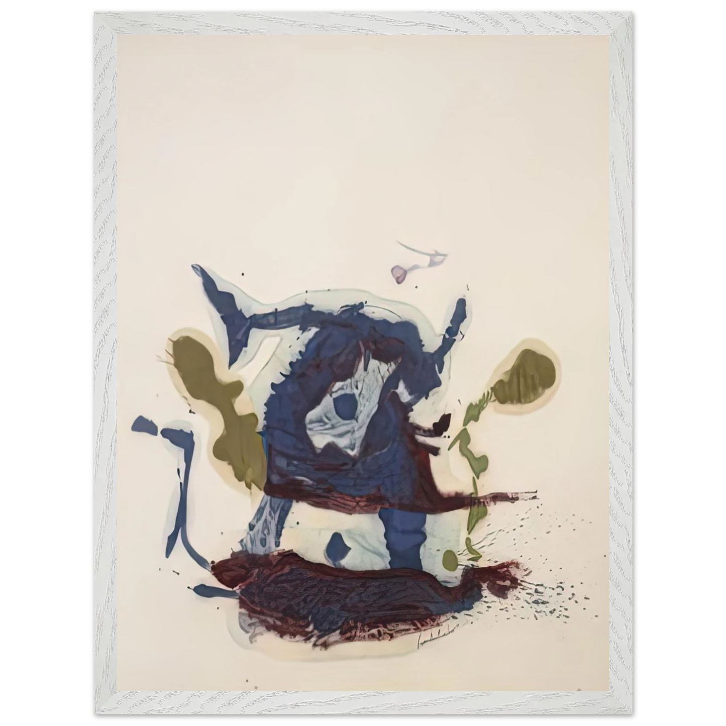 Helen Frankenthaler - Vessel, 1961- Wall Art - 60x80 cm / 24x32 inches - Fine Art Poster - -