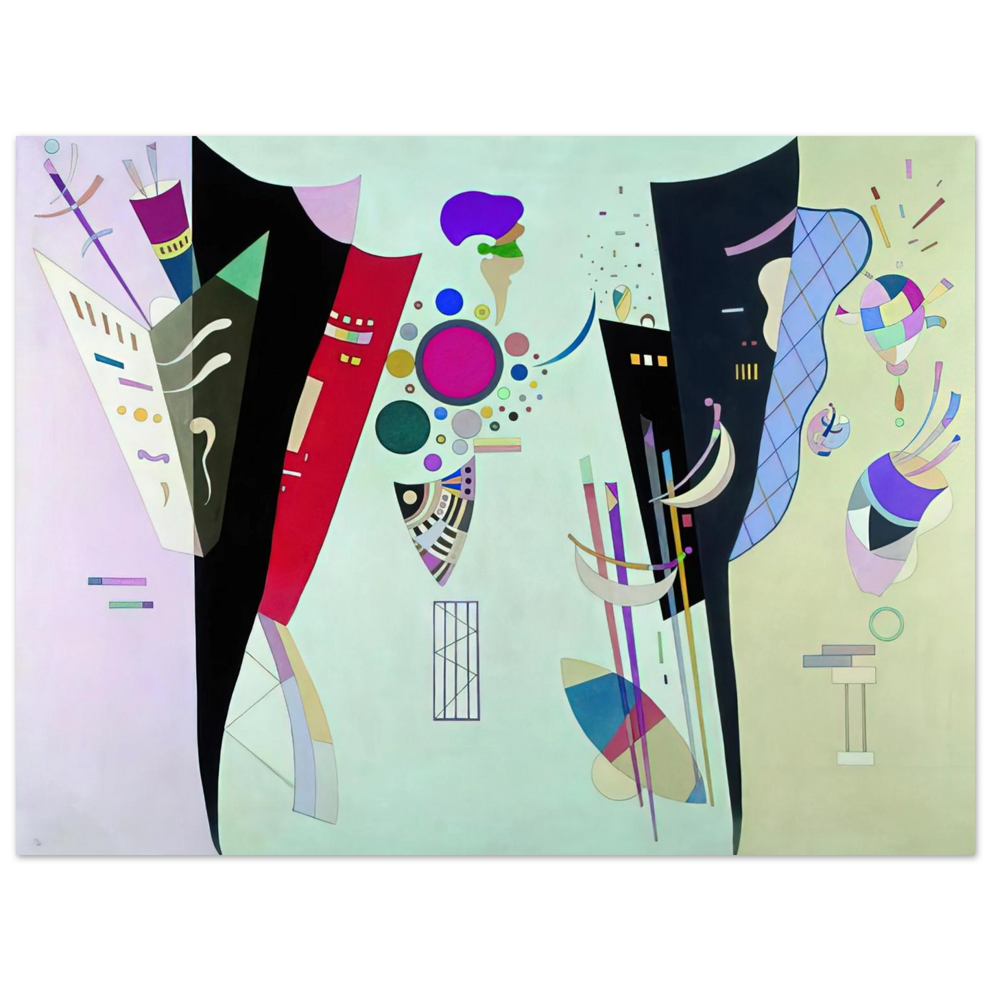 Wassily Kandinsky - RECIPROCAL ACCORDS 1942 Fine Art Poster - Default Title
