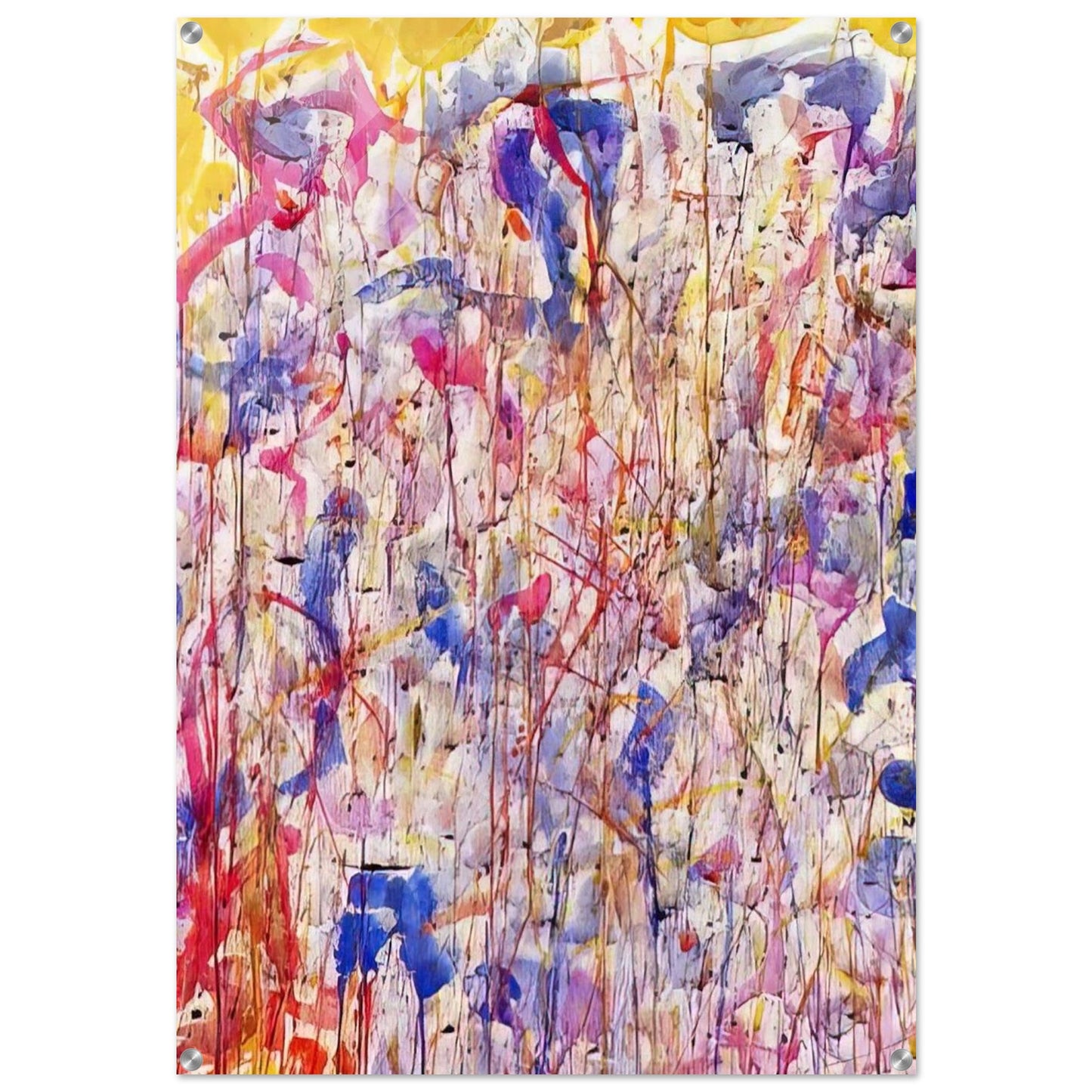 Untitled SF57-008 - Sam Francis Acrylic Print - 70x100 cm / 28x40″ inches