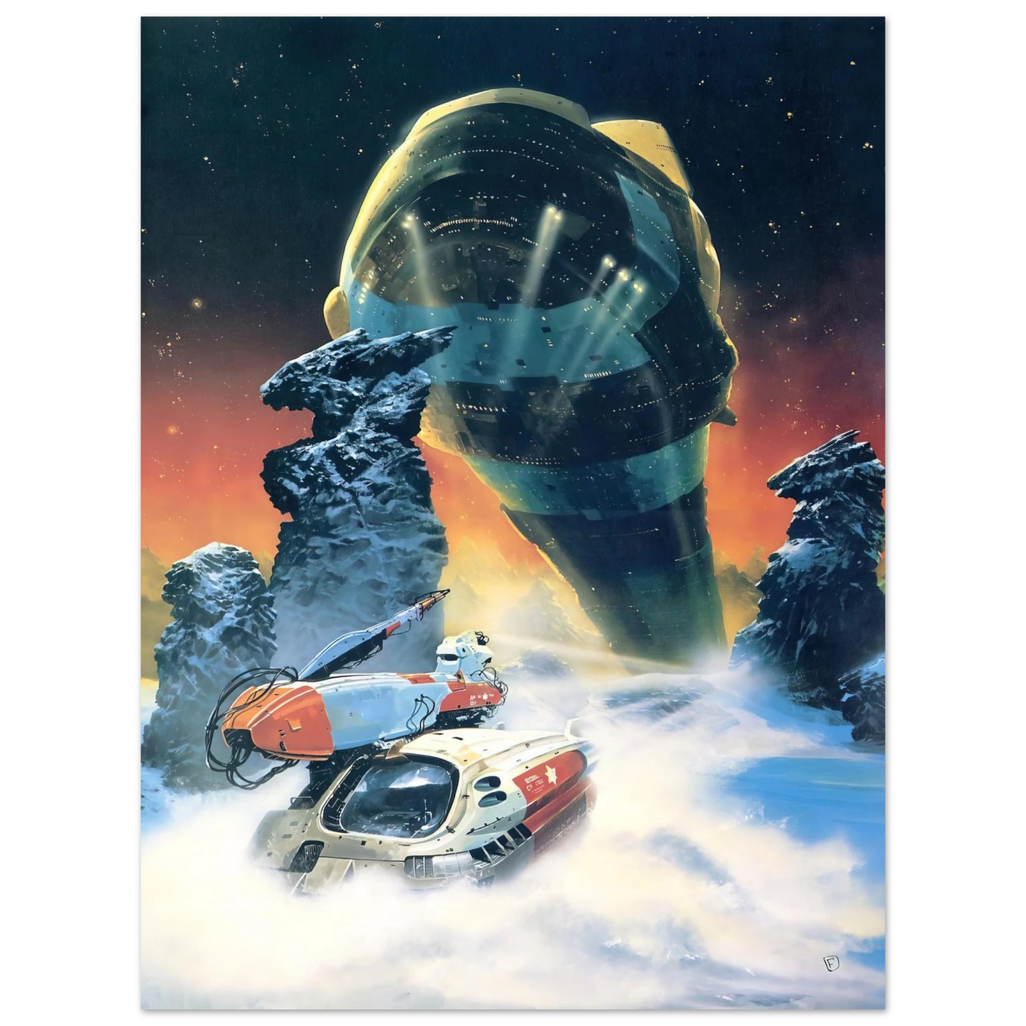 Chris Foss - Chris Foss Fine Art Poster - Default Title