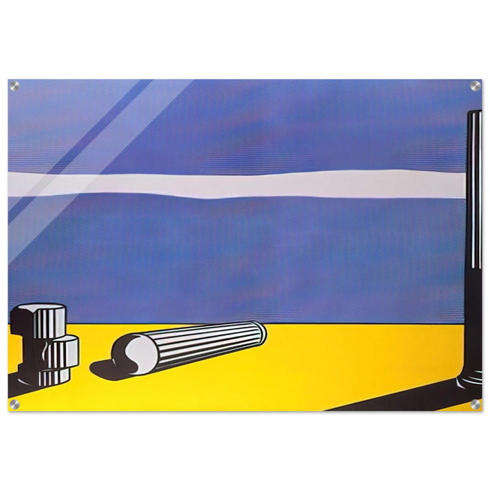 RUINS 1965 - Roy Lichtenstein Acrylic Print - 70x100 cm / 28x40″ inches