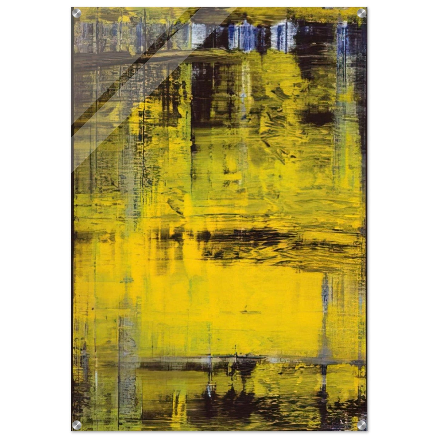 ABSTRACT PAINTING NO 809 3 - Gerhard Richter Acrylic Print - 70x100 cm / 28x40″ inches | Gerhard Richter Wall Art | Gerhard Richter Prints