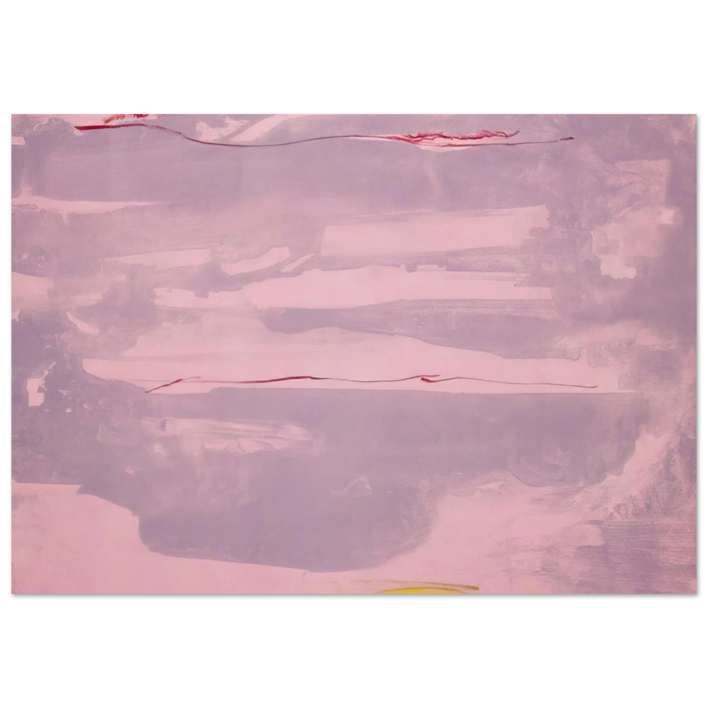 Helen Frankenthaler - Dream Walk - 1977 Wall art - 13x18 cm / 5x7 inches - Fine Art Poster - -