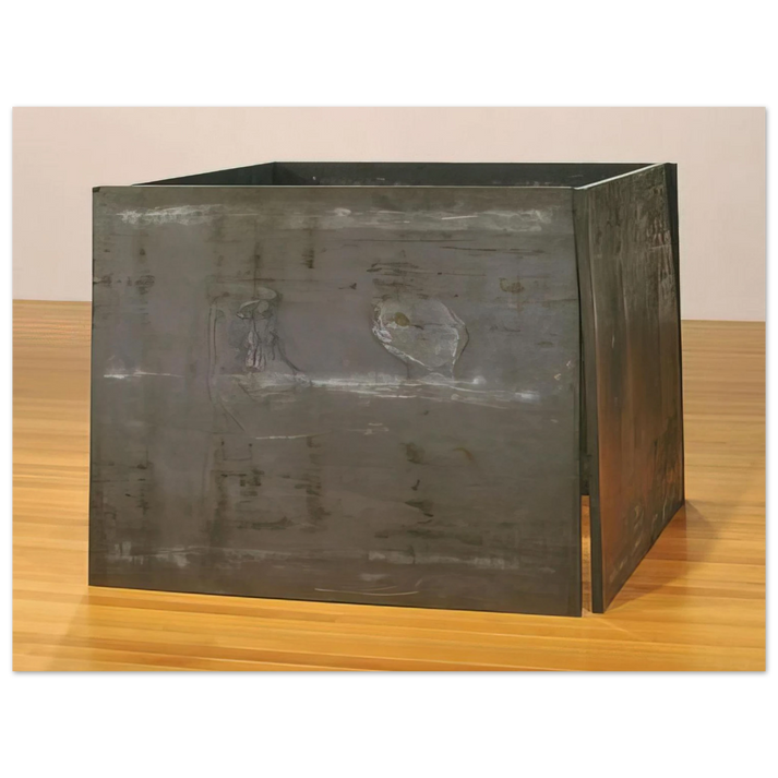 Richard Serra - ONE TON PROP HOUSE OF CARDS 1969 75x100 cm / 30x40inches Fine Art Poster