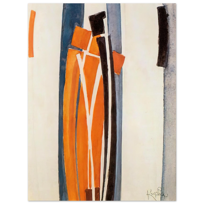 Frantisek Kupka - Drawings of curves 75x100 cm / 30x40inches Fine Art Poster