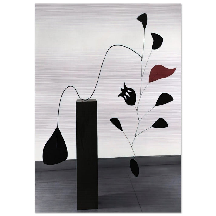 POMEGRANATE 1949 - Alexander Calder Brushed Aluminum Print - 70x100 cm / 28x40 inches | Alexander Calder Aluminum Print | Alexander Calder Prints