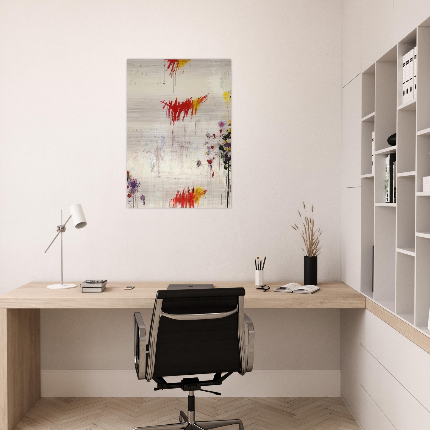 Quattro stagioni I. Primavera - Cy Twombly Brushed Aluminum Print - 70x100 cm / 28x40 inches | Cy Twombly Aluminum Print | Cy Twombly Prints