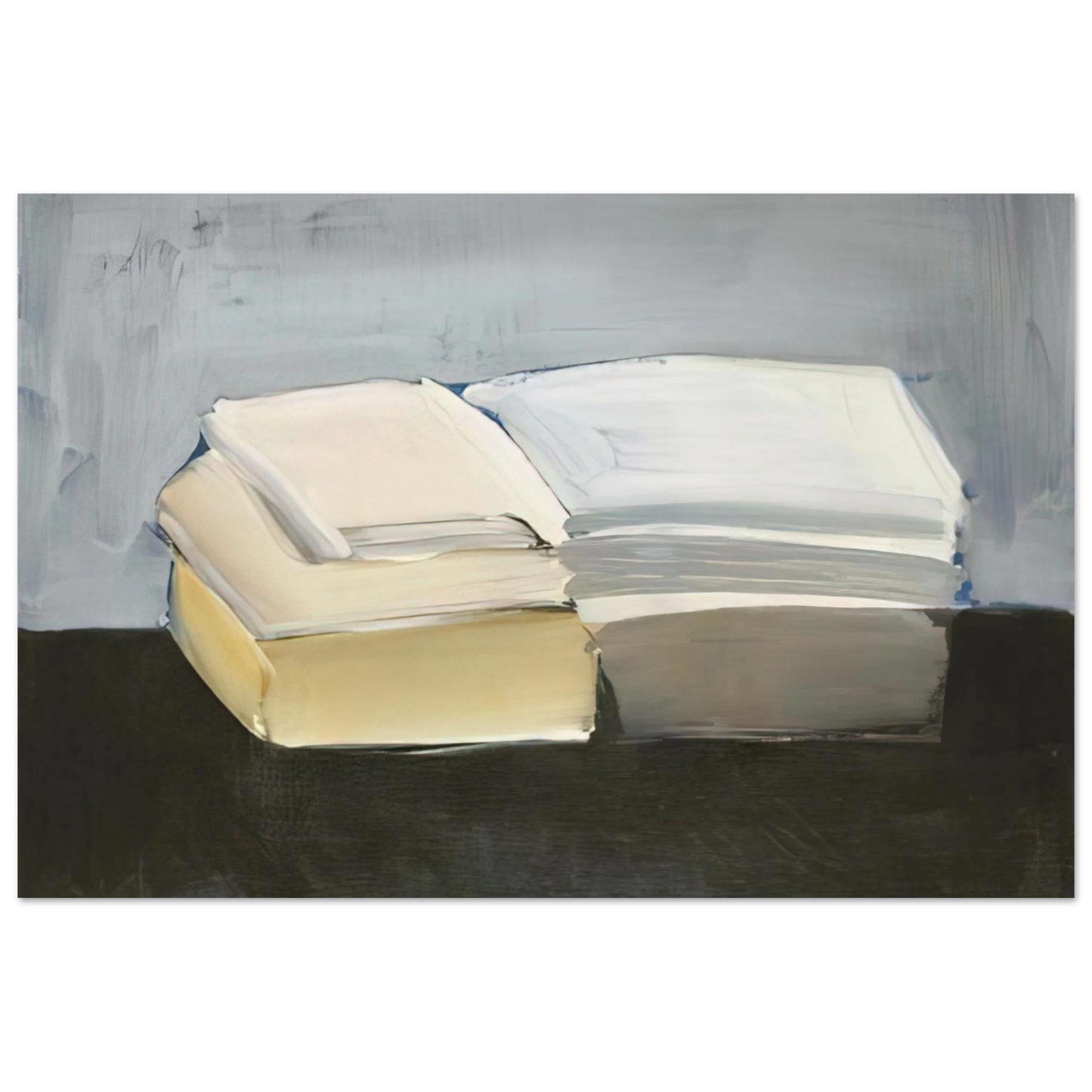 Nicolas de Stael - Livres - Lyrical Abstraction Fine Art Poster - 40x60 cm / 16x24 inches