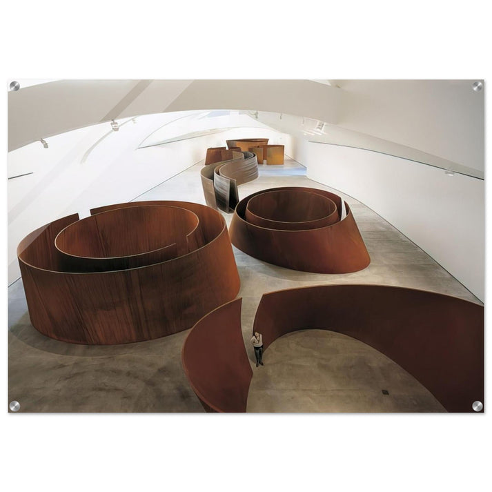TORQUED ELLIPSES - Richard Serra Acrylic Print - 70x100 cm / 28x40″ inches