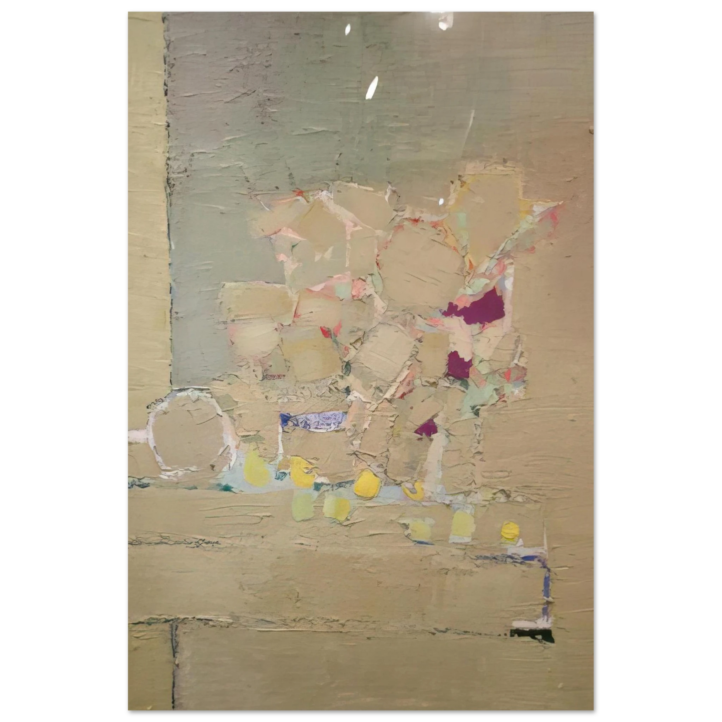 Nicolas de Stael - Flowers - 1953 Fine Art Poster - 40x60 cm / 16x24 inches