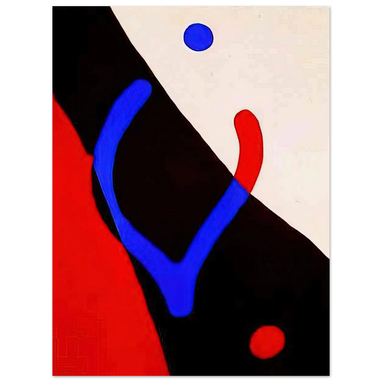 Jean Arp - Frond and navel Fine Art Poster - Default Title