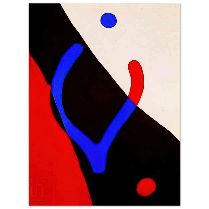 Jean Arp - Frond and navel 75x100 cm / 30x40inches Fine Art Poster