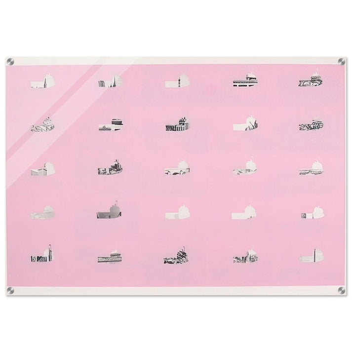 Berlin 2 - 1970 - Dieter Roth Acrylic Print - 70x100 cm / 28x40″ inches | Dieter Roth Wall Art | Dieter Roth Prints