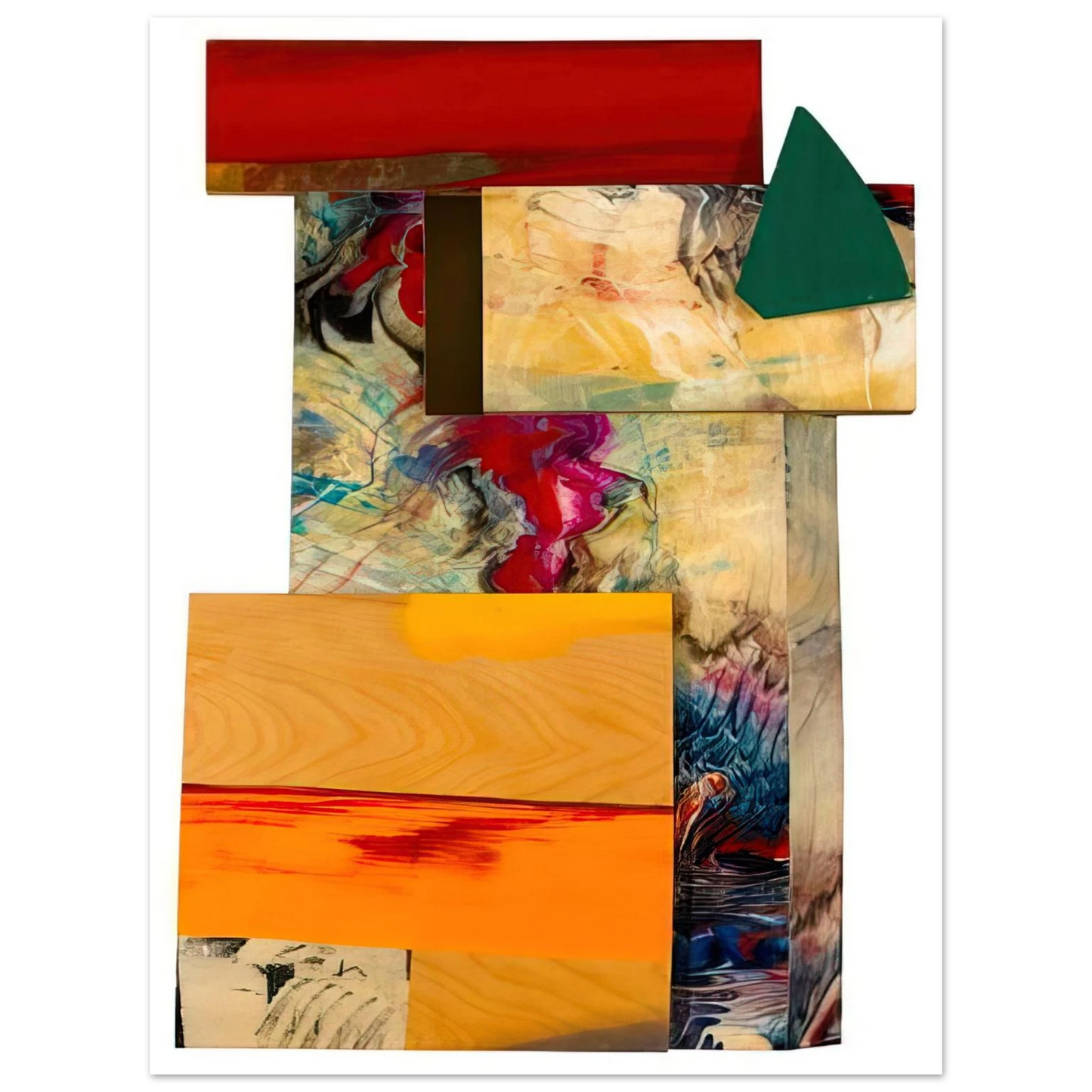 Sam Gilliam - Rubiyat Fine Art Poster - Default Title