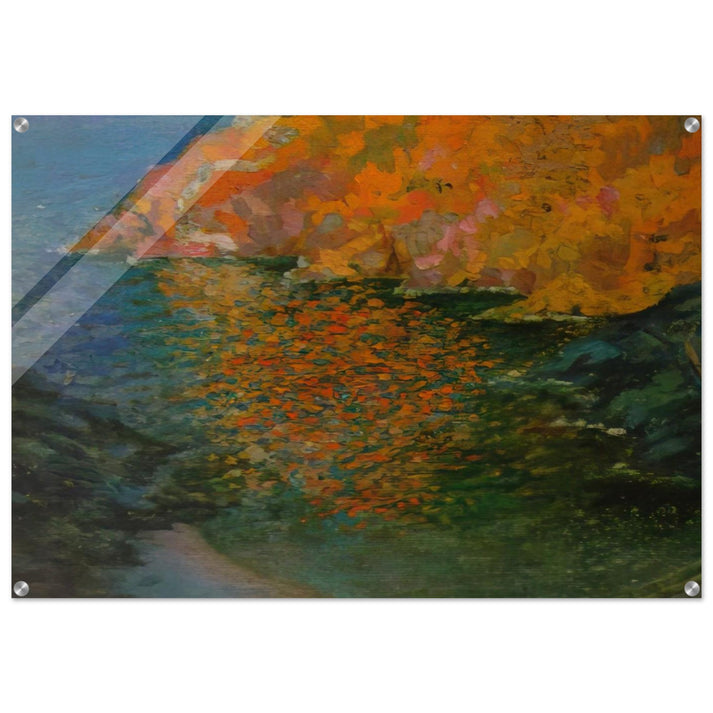 SMALL ROCKY BAY OF NANS CADAQUES 1921 - Salvador Dali Acrylic Print - 70x100 cm / 28x40″ inches