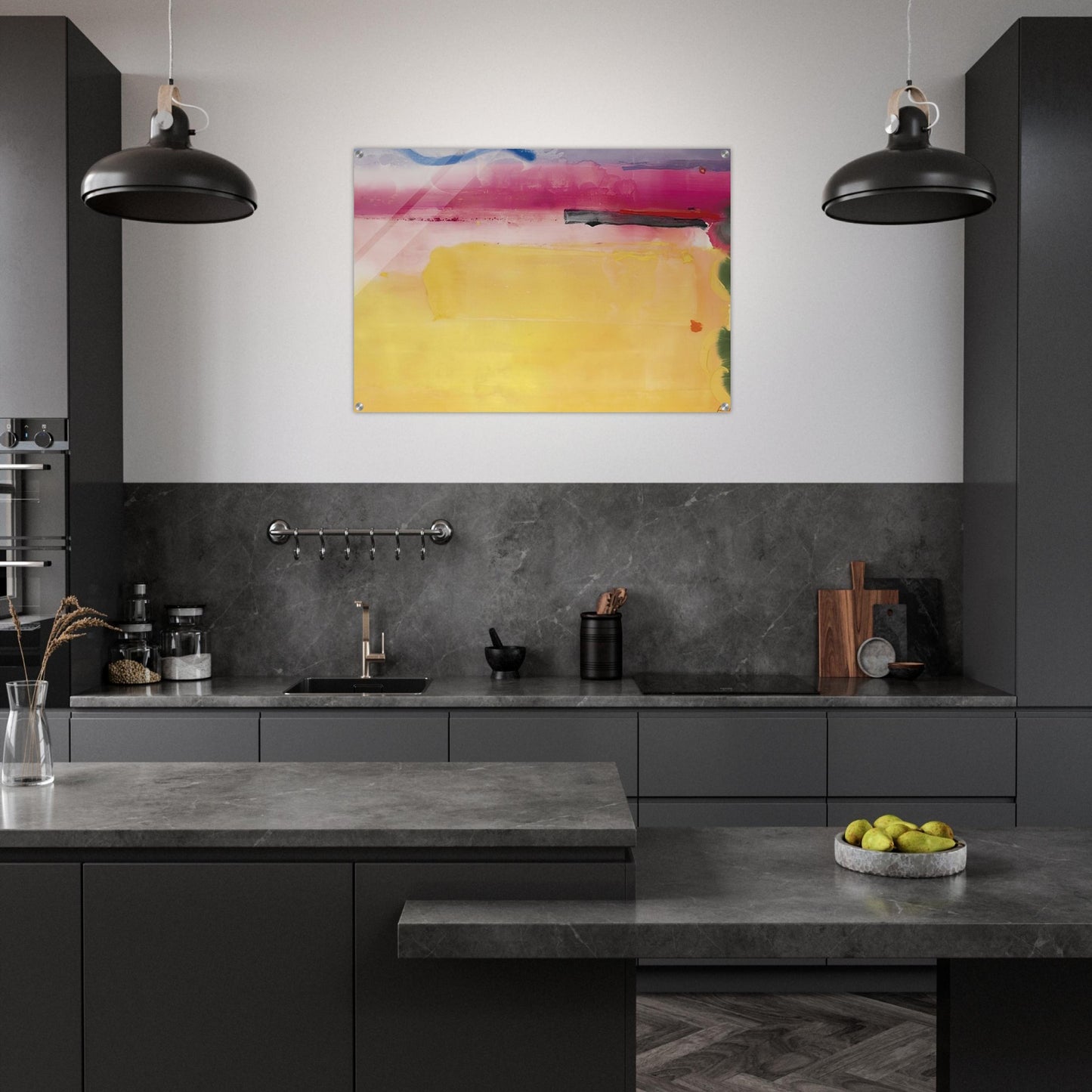 Black-Eyed Susan - 1988 - Helen Frankenthaler Acrylic Print - 70x100 cm / 28x40″ inches | Helen Frankenthaler Wall Art | Helen Frankenthaler Prints