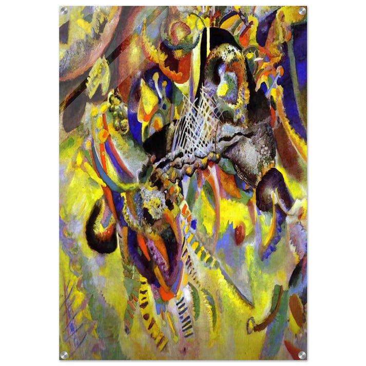 FUGUE 1914 - Wassily Kandinsky Acrylic Print - 70x100 cm / 28x40″ inches