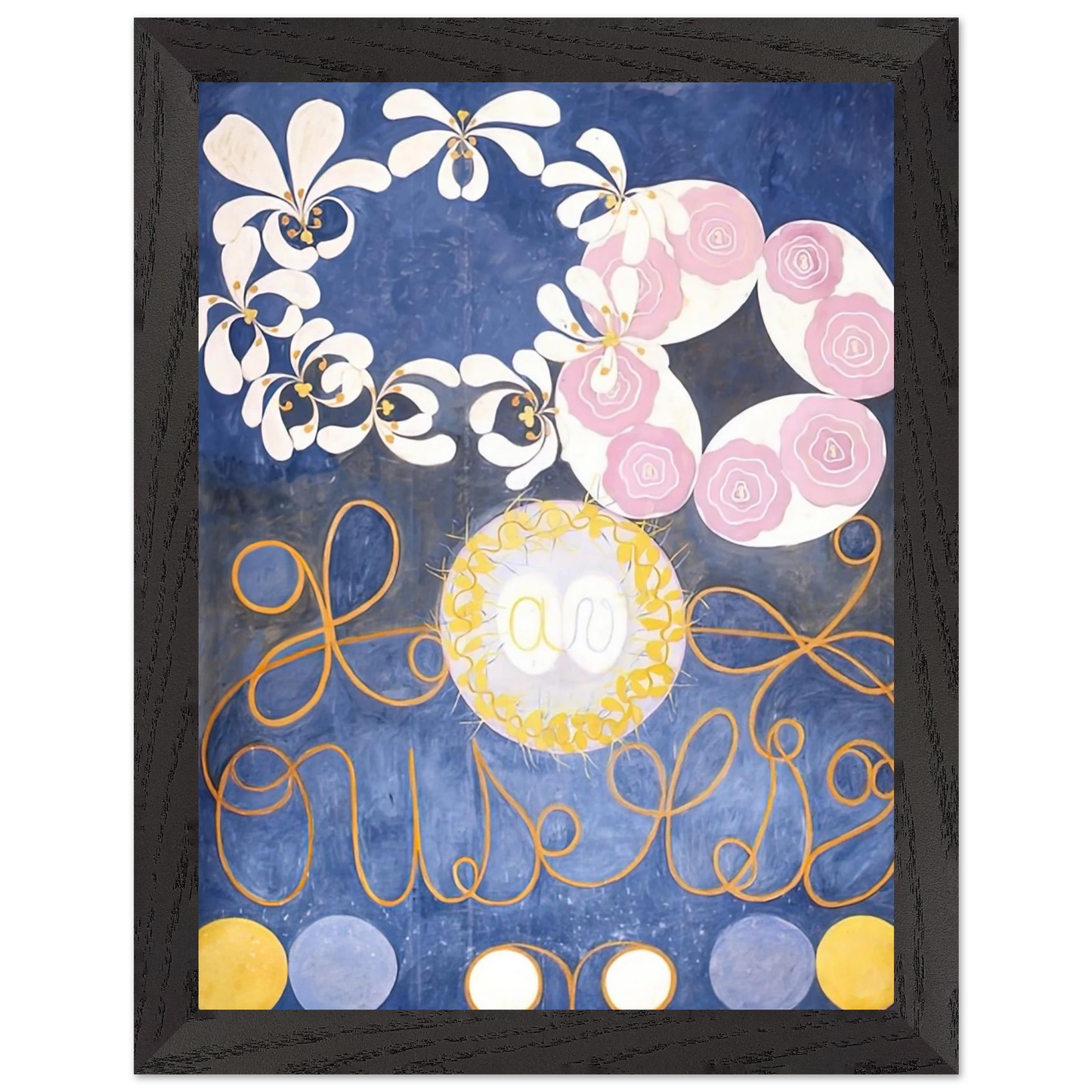 Hilma af Klint - THE TEN LARGEST 1907 Wall art - 20x25 cm / 8x10 inches - Fine Art Poster - -