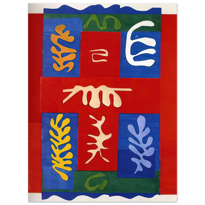 Henri Matisse - CUT OUTS 4 75x100 cm / 30x40inches Fine Art Poster
