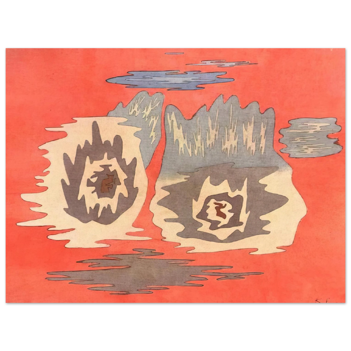 Paul Klee - THE PLACE OF THE TWINS 1929 75x100 cm / 30x40inches Fine Art Poster