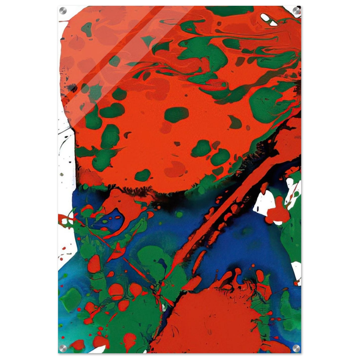 Untitled SFP94-137 SFF 1807 - Sam Francis Acrylic Print - 70x100 cm / 28x40″ inches