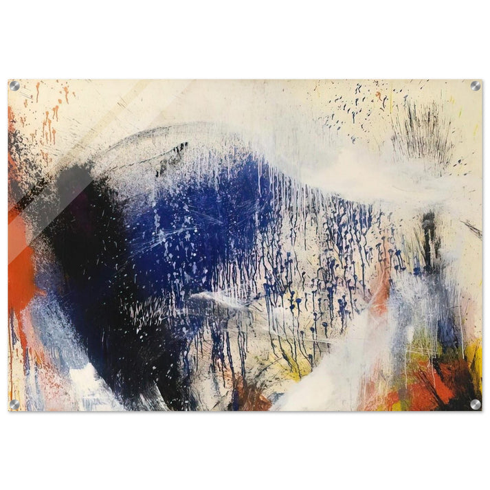 Untitled - 1960 - Norman Bluhm Acrylic Print - 70x100 cm / 28x40″ inches